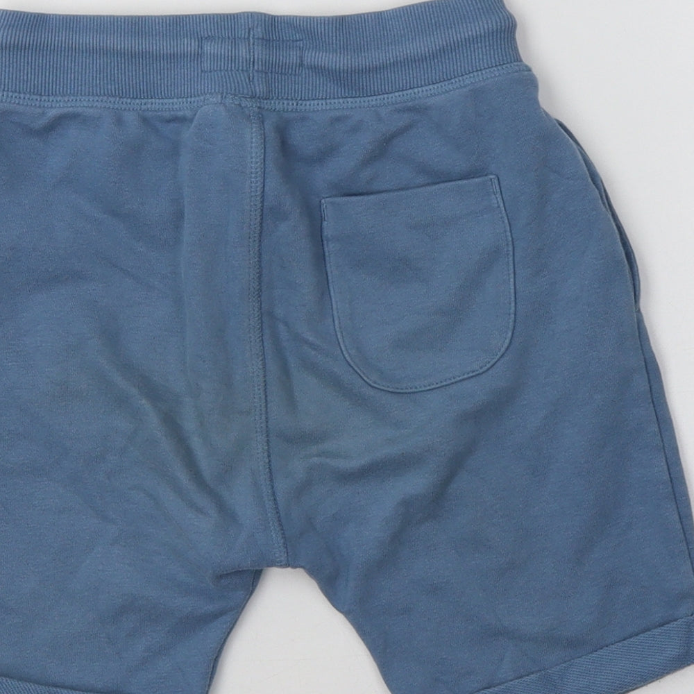 NEXT Boys Blue  Cotton Sweat Shorts Size 6-7 Years  Regular