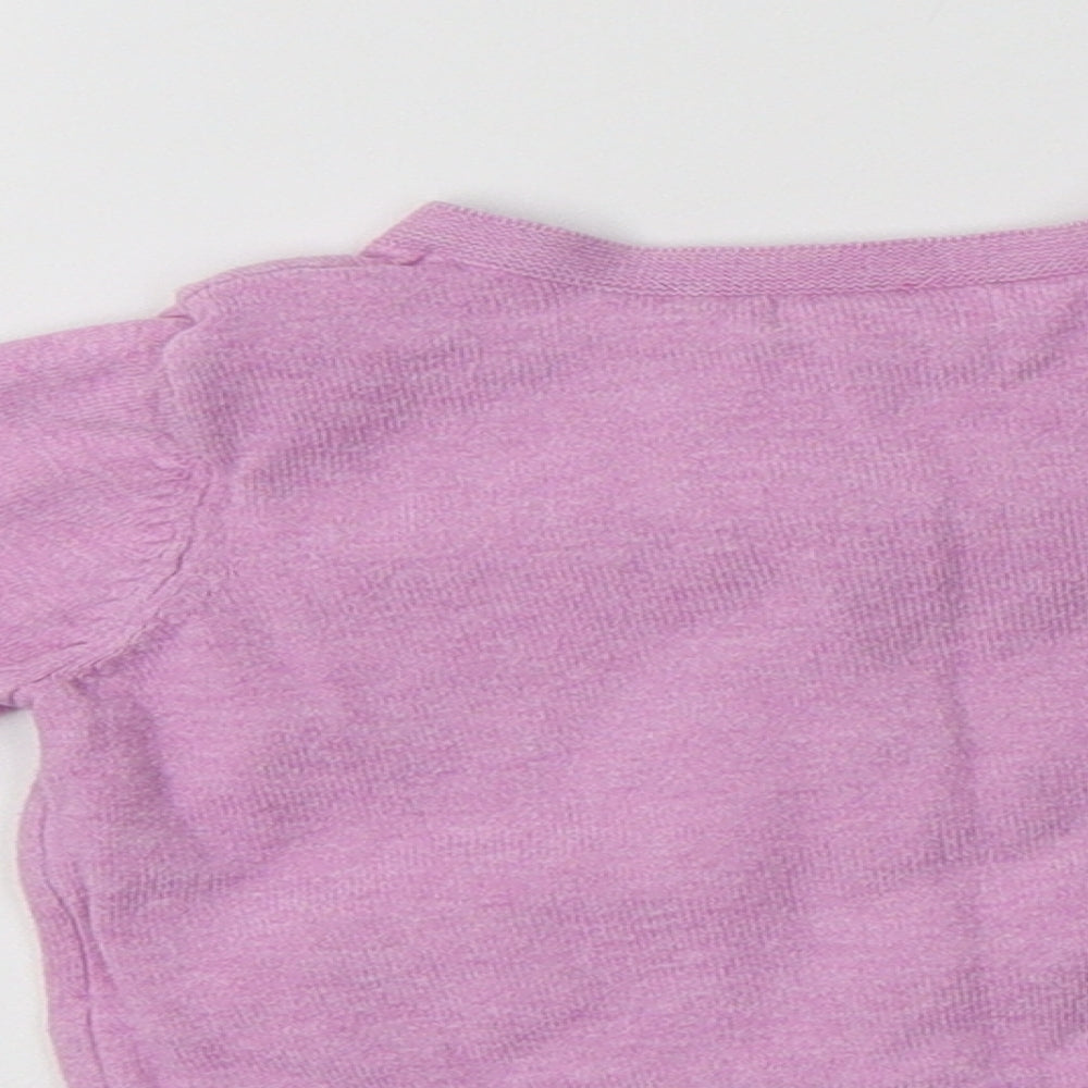 NEXT Baby Purple  Cotton Cardigan Jumper Size 12-18 Months