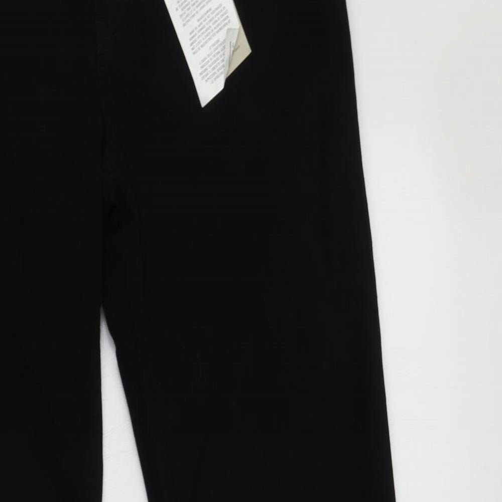 Primark Womens Black  Cotton Bootcut Jeans Size 14 L30 in Regular
