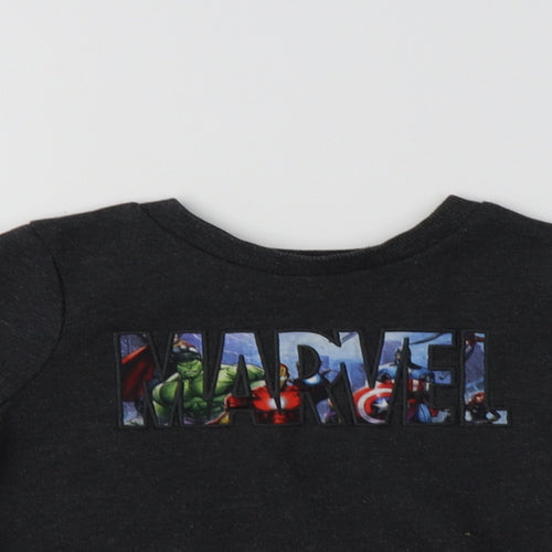 George Boys Grey  Cotton Pullover Sweatshirt Size 4-5 Years   - Marvel