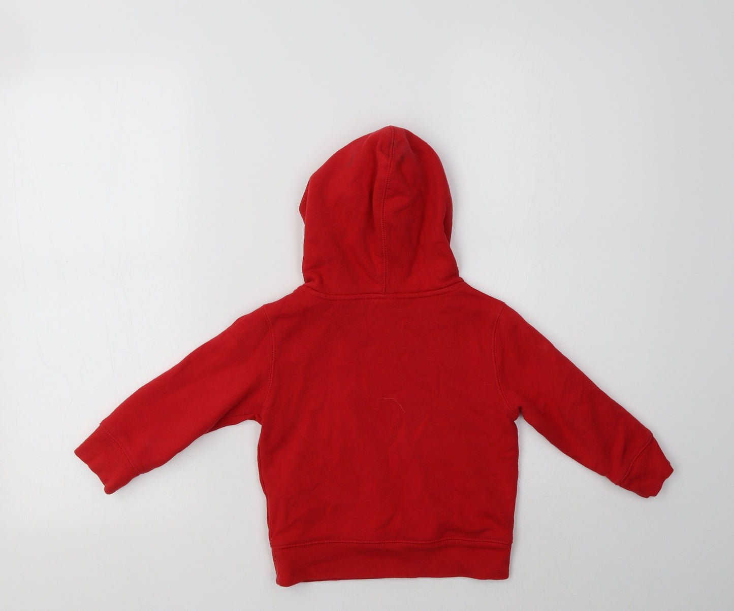 Gap Boys Red  Cotton Pullover Hoodie Size 2 Years