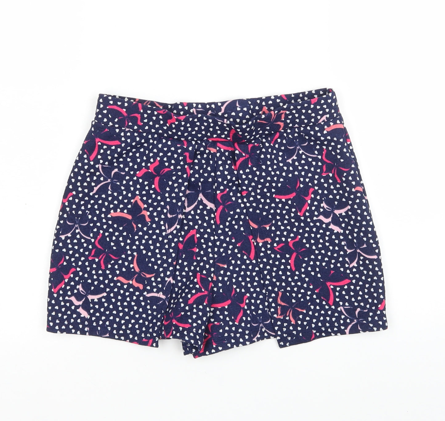F&F Girls Multicoloured Polka Dot Polyester Mini Skort Size 11-12 Years  Regular