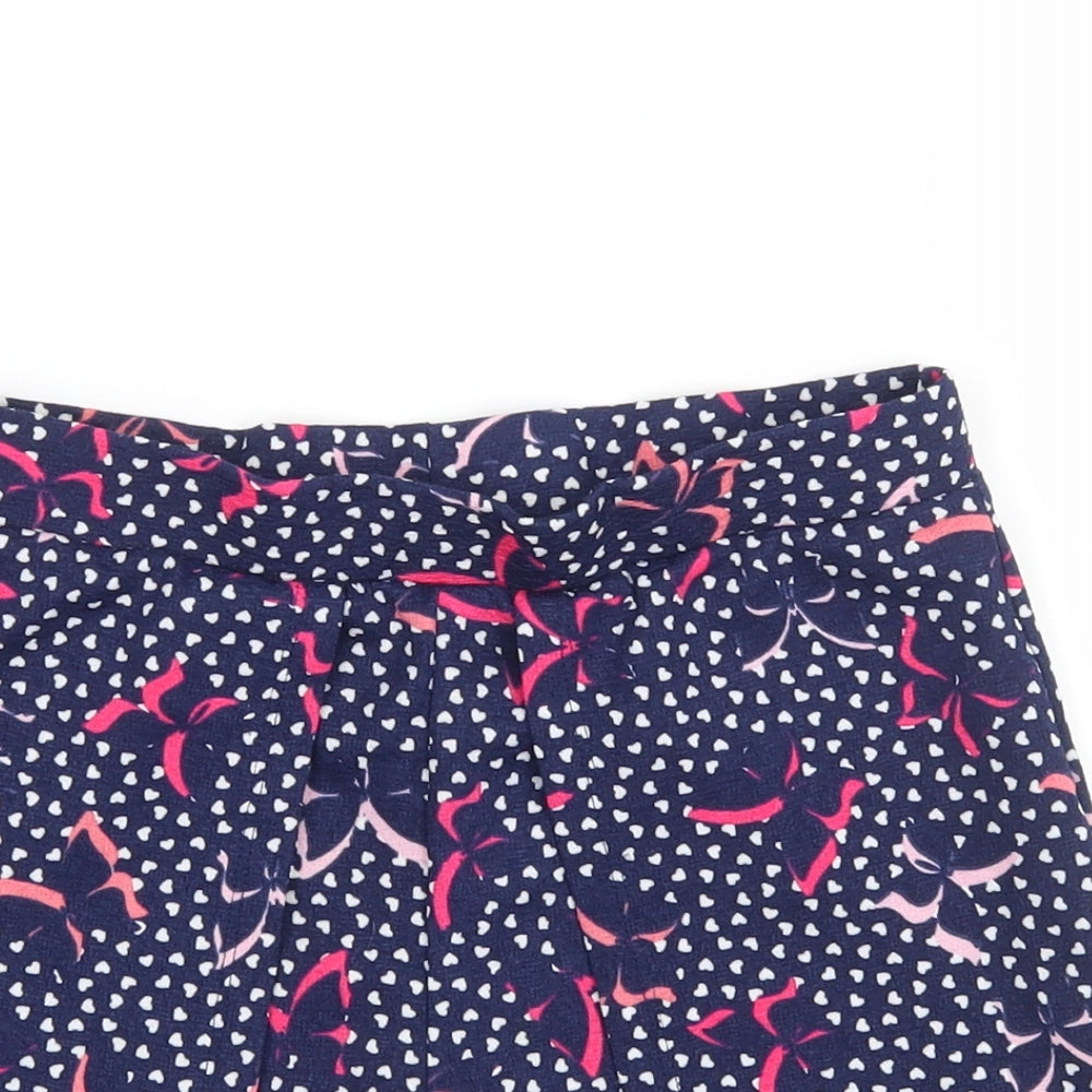 F&F Girls Multicoloured Polka Dot Polyester Mini Skort Size 11-12 Years  Regular