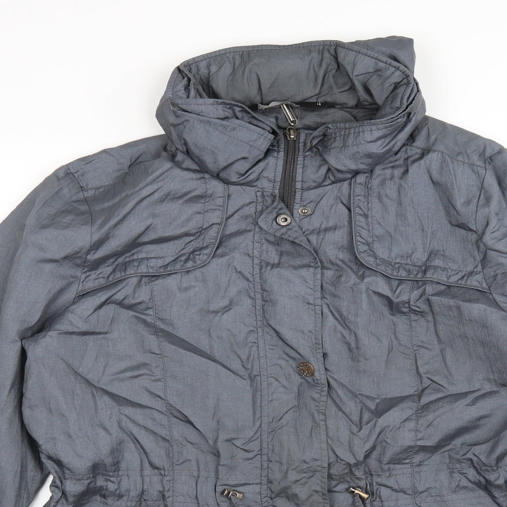 M&Co Womens Grey   Jacket  Size 14