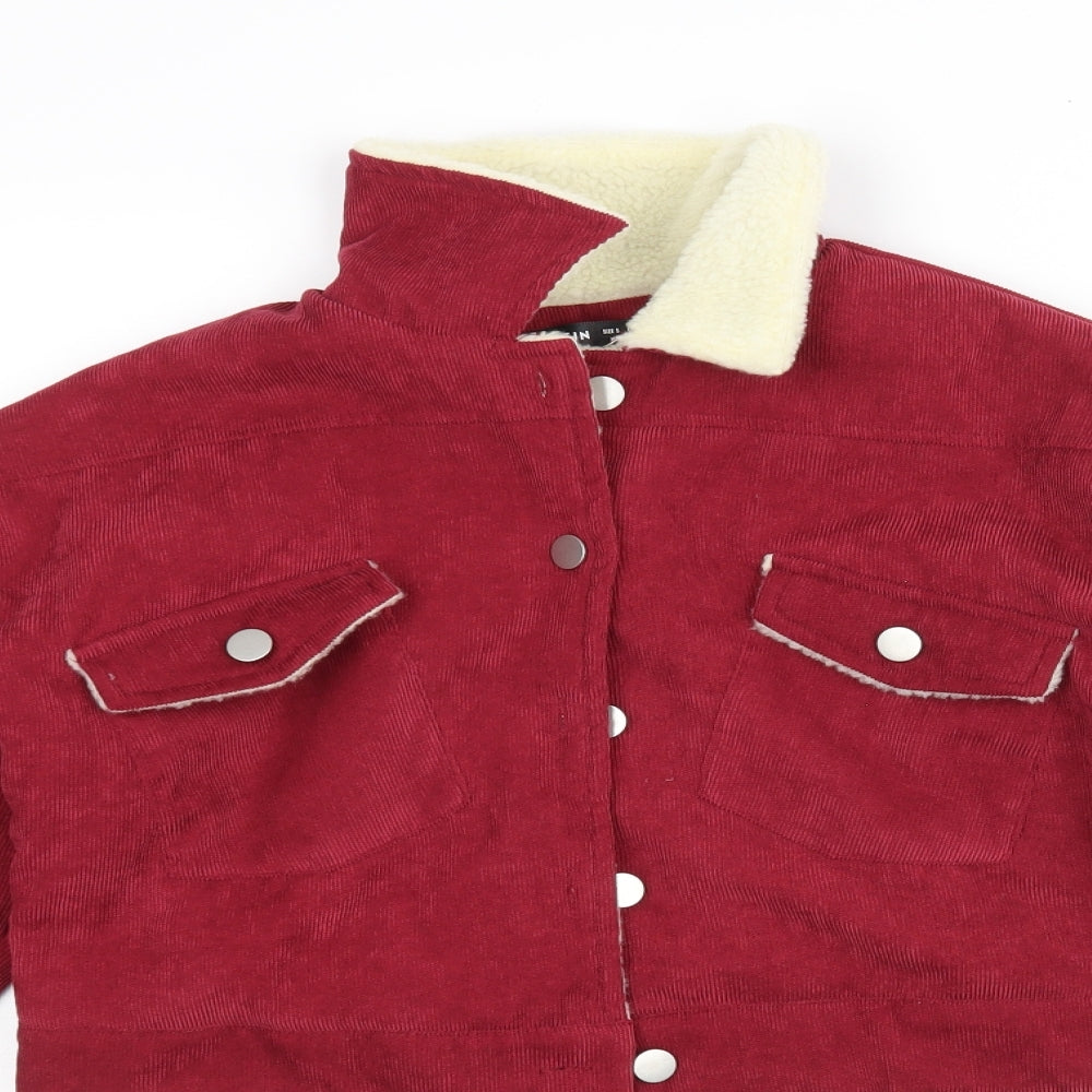 Shein  Womens Purple   Jacket  Size S