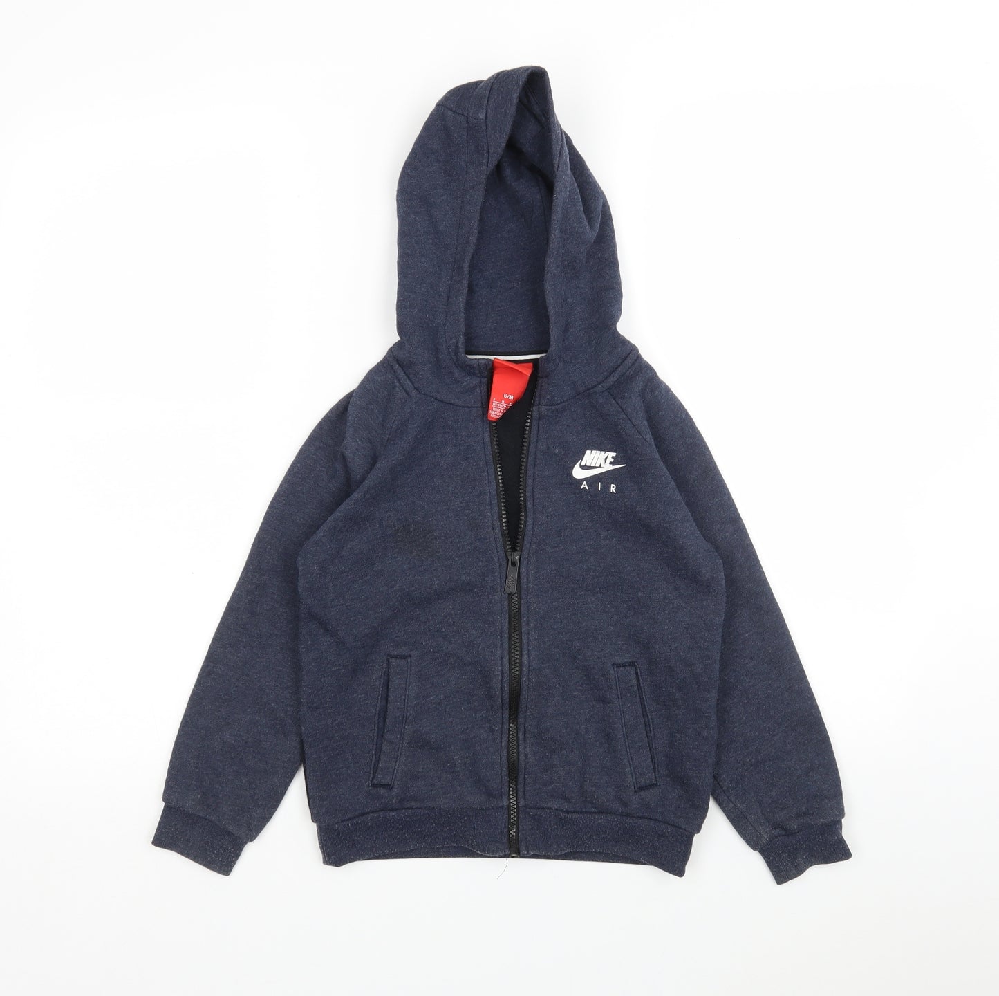 Nike Boys Multicoloured  Cotton Full Zip Hoodie Size 6 Years