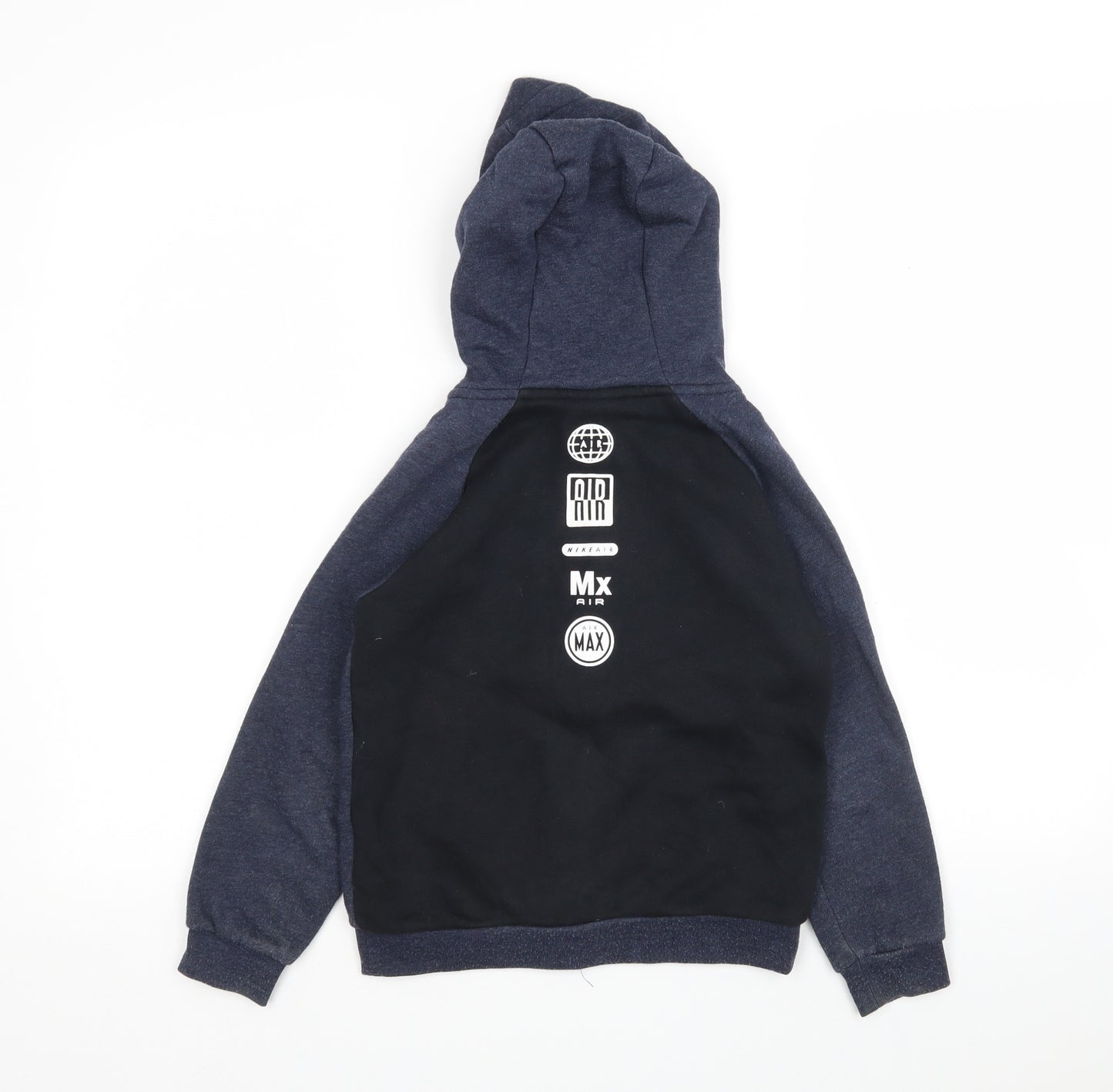 Nike Boys Multicoloured  Cotton Full Zip Hoodie Size 6 Years