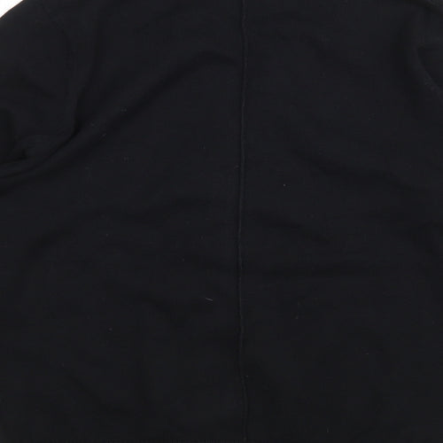 TU Girls Black V-Neck  Cotton Cardigan Jumper Size 12 Years   - School wear