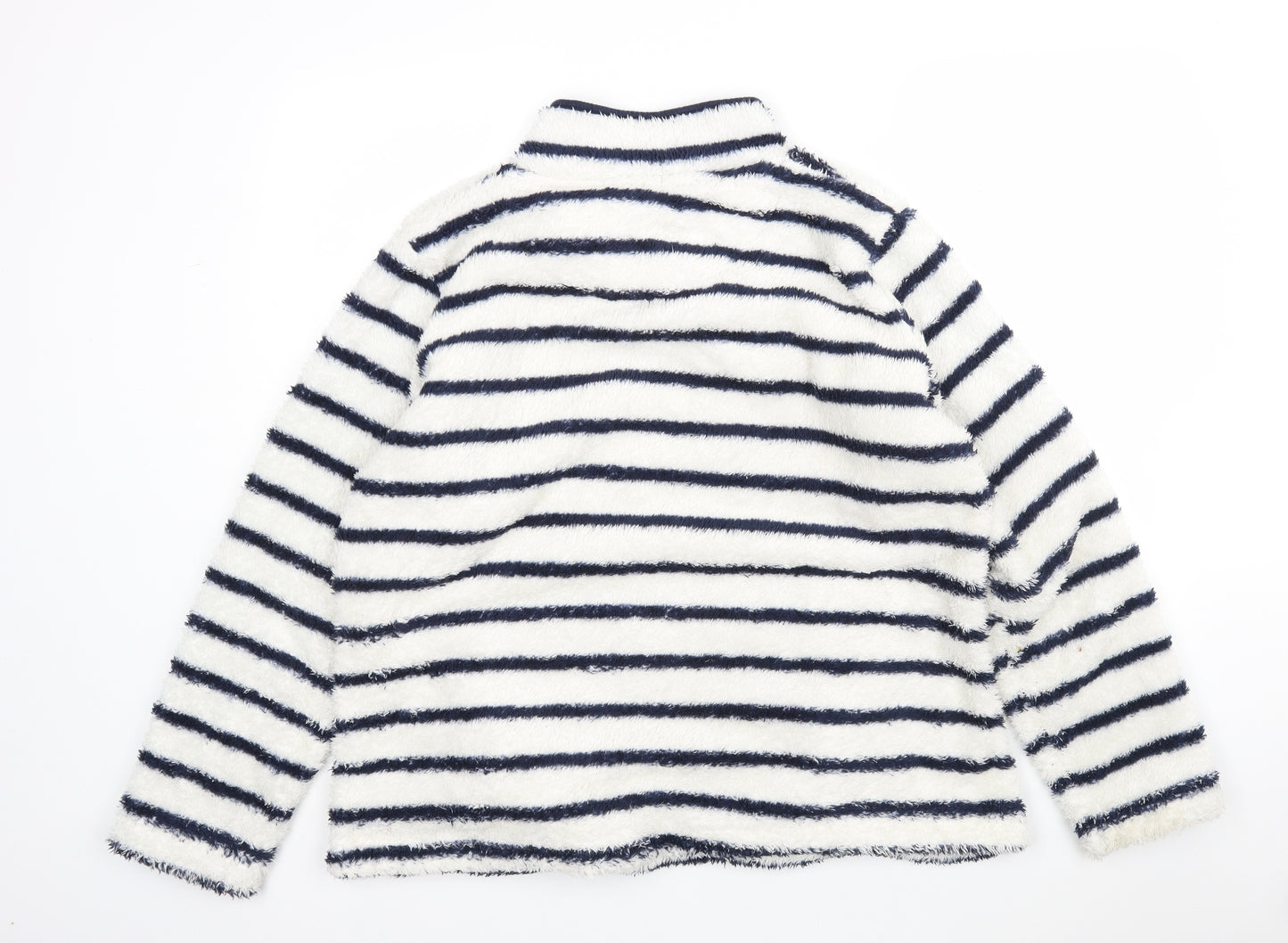 George Womens Multicoloured Striped Polyester Pullover Sweatshirt Size 18