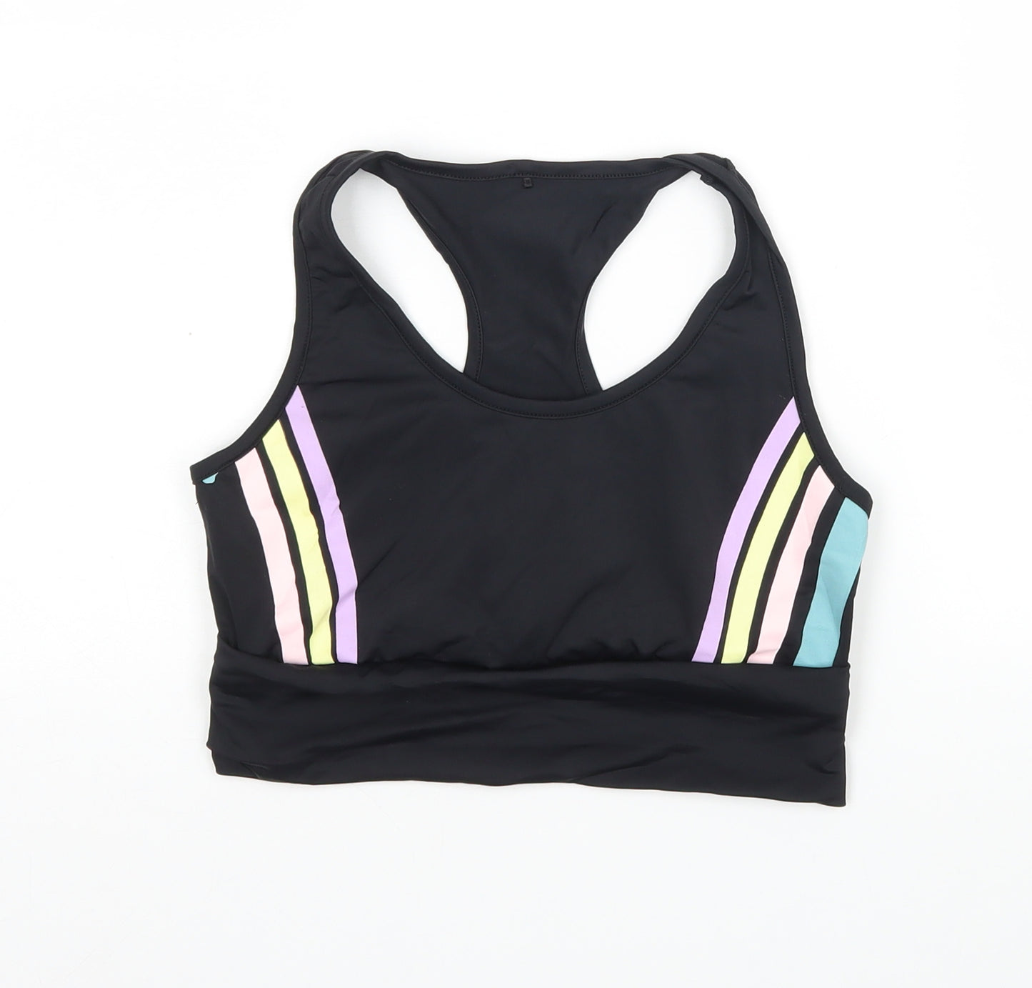 Primark Mens Multicoloured  Polyamide Cropped Tank Size S Round Neck