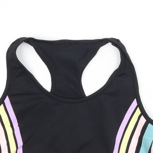 Primark Mens Multicoloured  Polyamide Cropped Tank Size S Round Neck