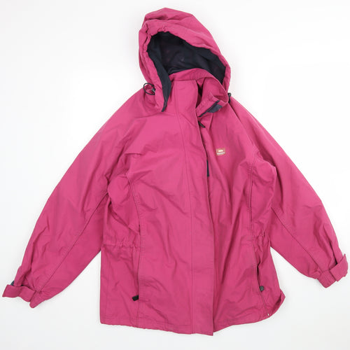 Trespass Womens Pink   Rain Coat Coat Size M