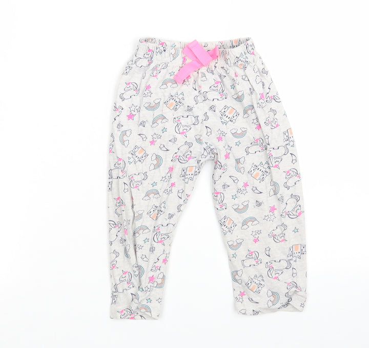 Mackay Girls Multicoloured    Pyjama Pants Size 18-24 Months