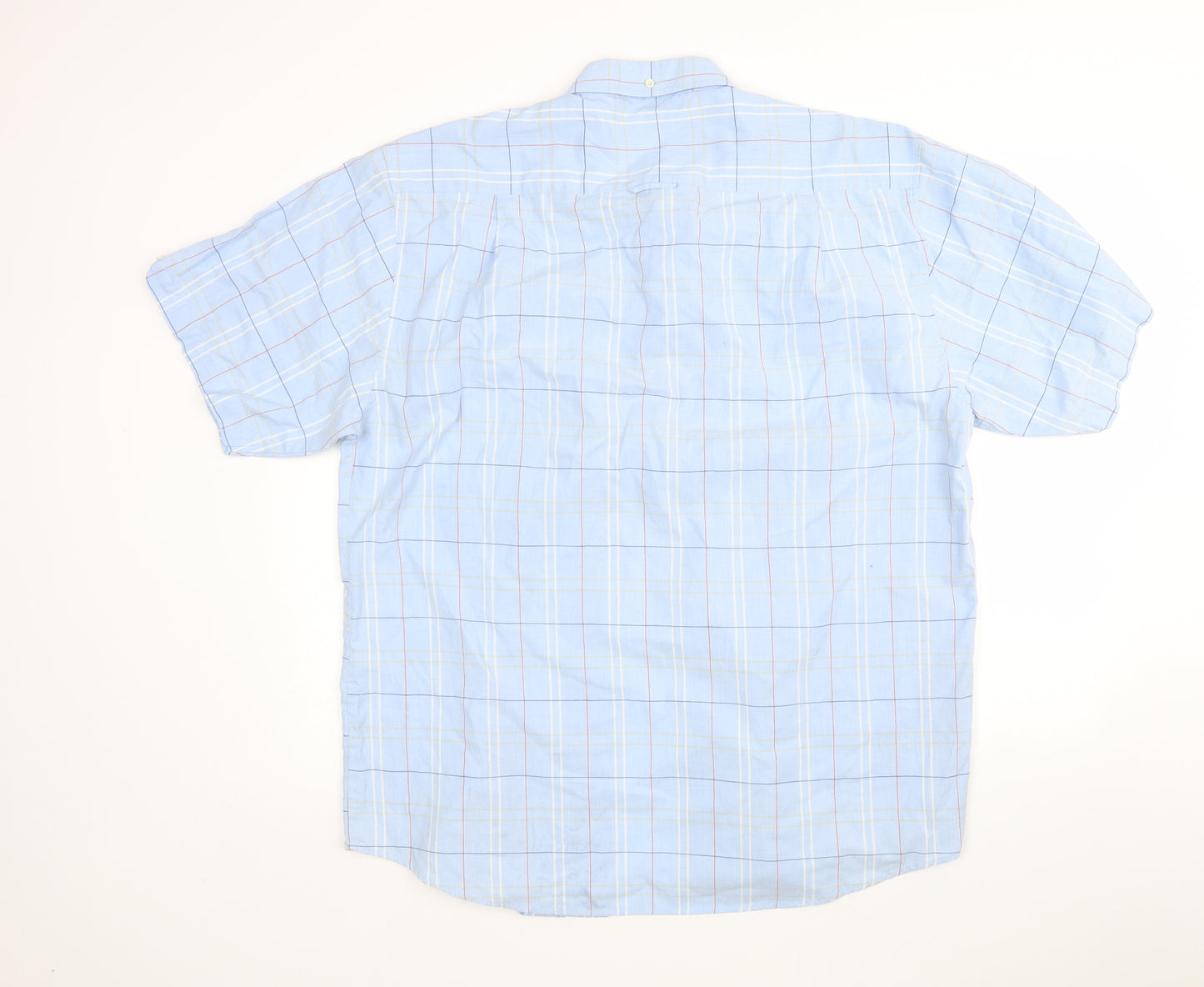 Ben Sherman Mens Multicoloured Plaid   Button-Up Size XL Collared