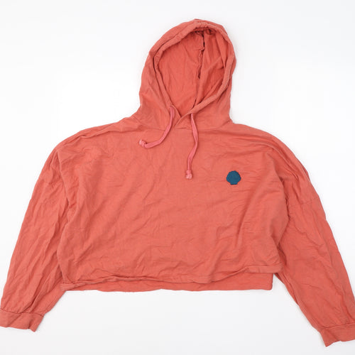 Disney Womens Red  Cotton Shrug Hoodie Size 14   - little mermaid