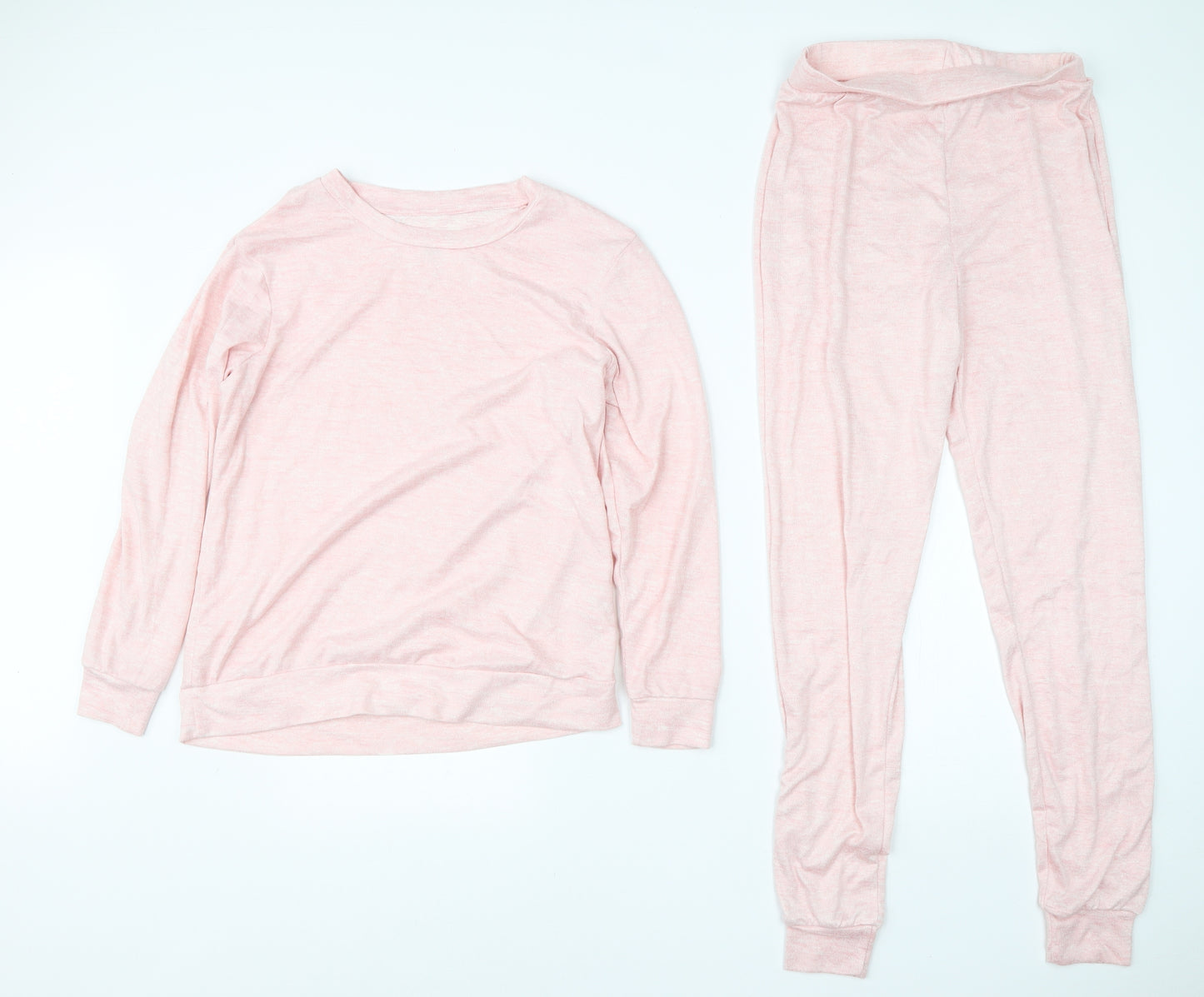 F&F Womens Pink  Polyester  Pyjama Set Size S