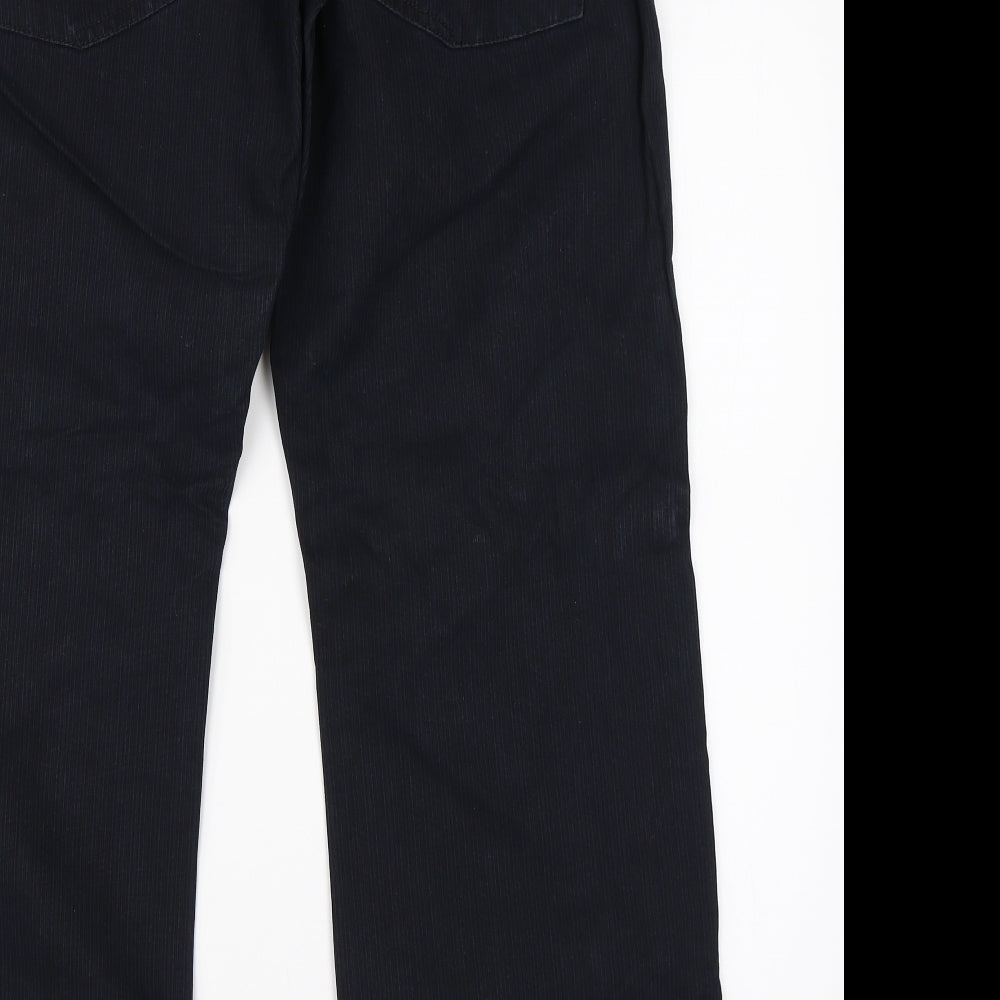 Preworn Mens Blue  Cotton Straight Jeans Size 36 L28 in Regular