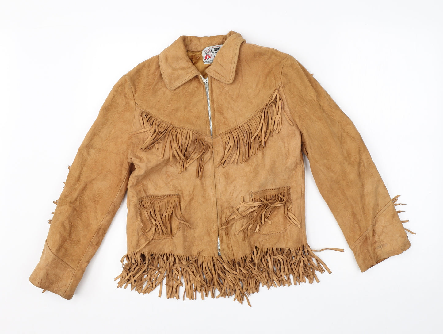K-BAR-Z Womens Brown   Jacket  Size 14