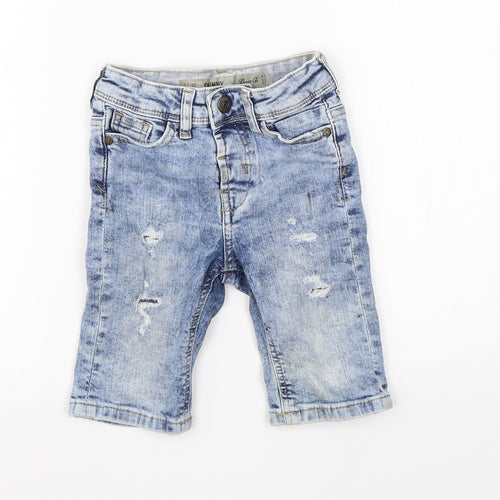 Denim Co Boys Blue  Cotton Skinny Jeans Size 2-3 Years  Regular