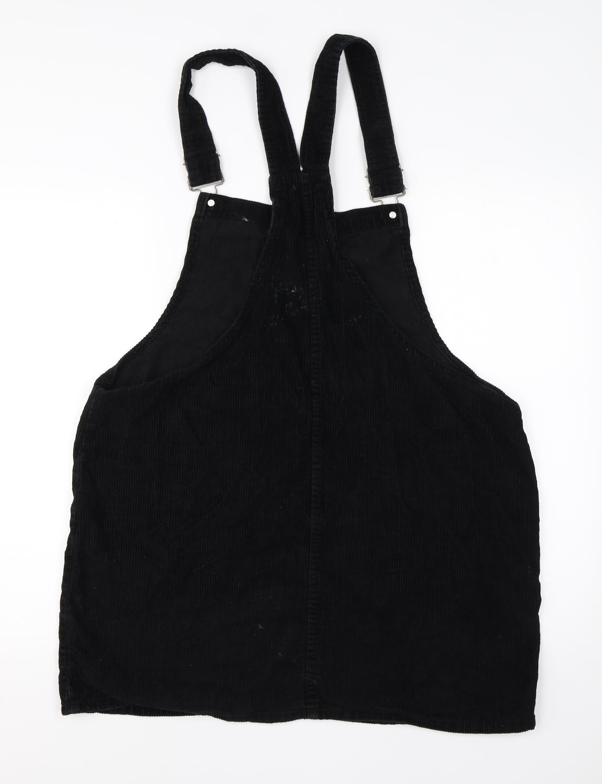 Denim Co Womens Black  Cotton Dungaree One-Piece Size 18
