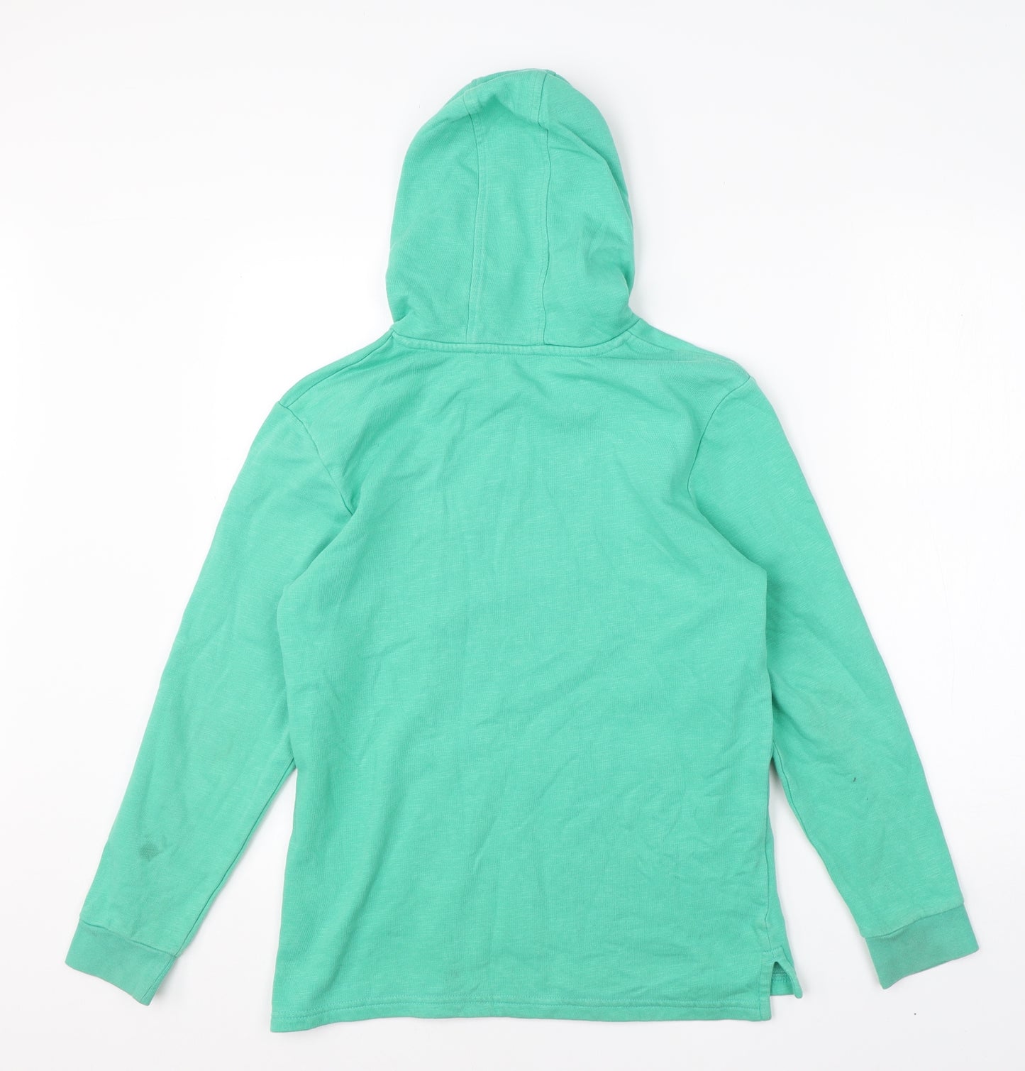 George Boys Green  Cotton Pullover Hoodie Size 12-13 Years