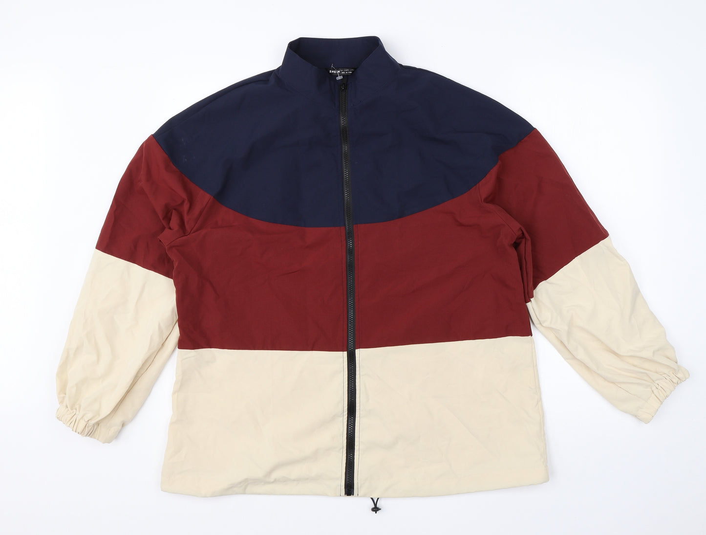 SheIn Womens Multicoloured   Jacket  Size L  Zip