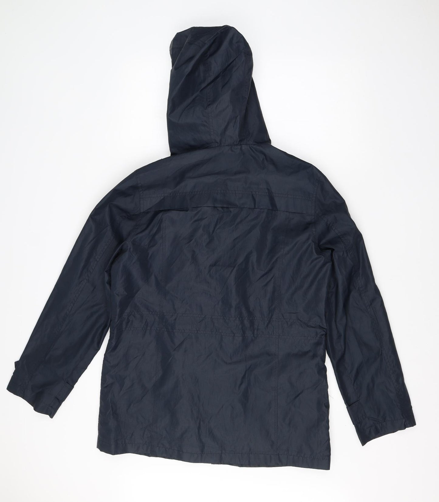Debenhams Womens Blue   Rain Coat Jacket Size 14