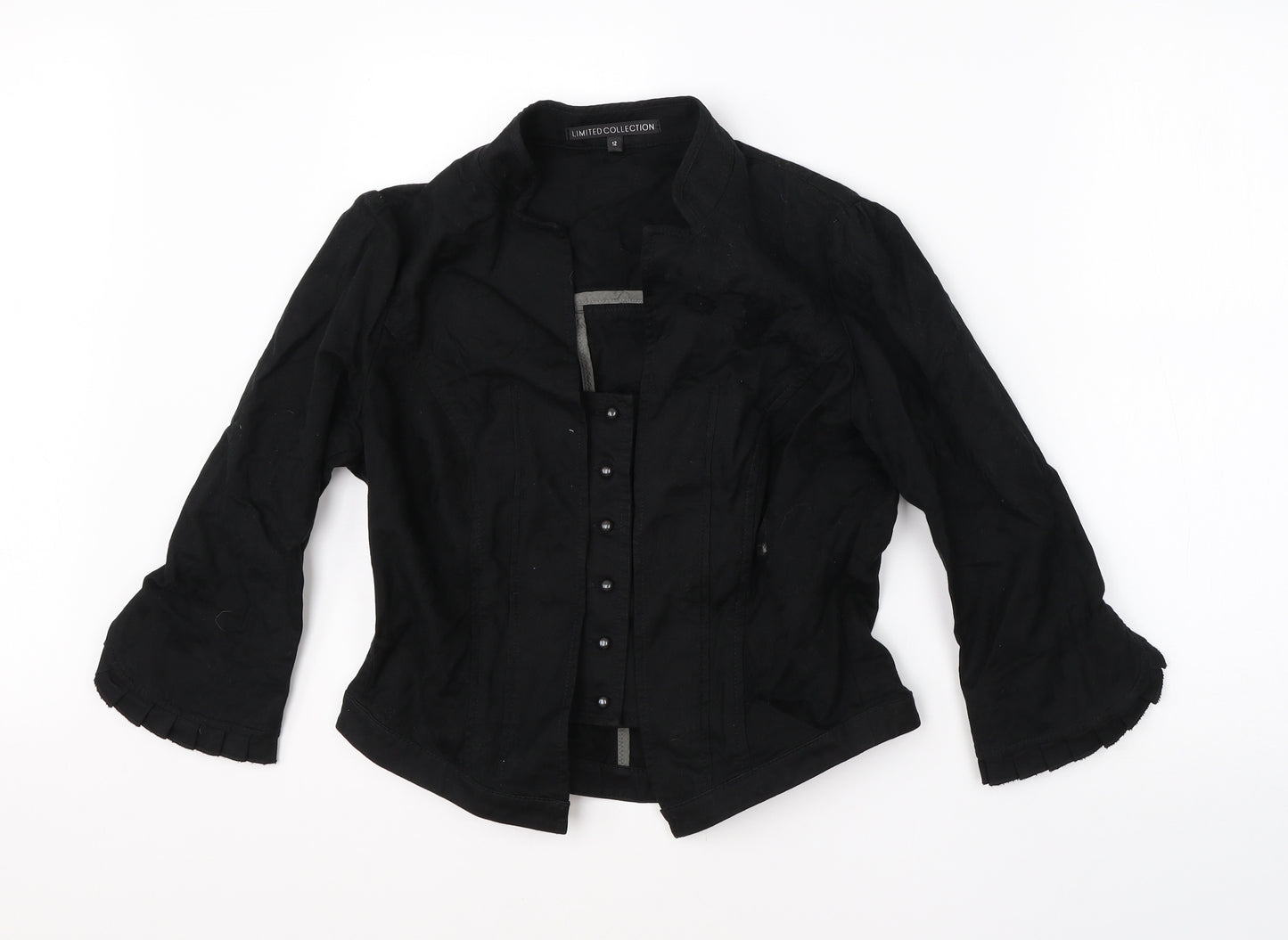 M&S Womens Black   Jacket  Size 12