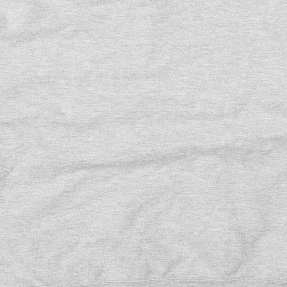 Boohoo Womens Grey  Polyester Pullover Sweatshirt Size M  Pullover