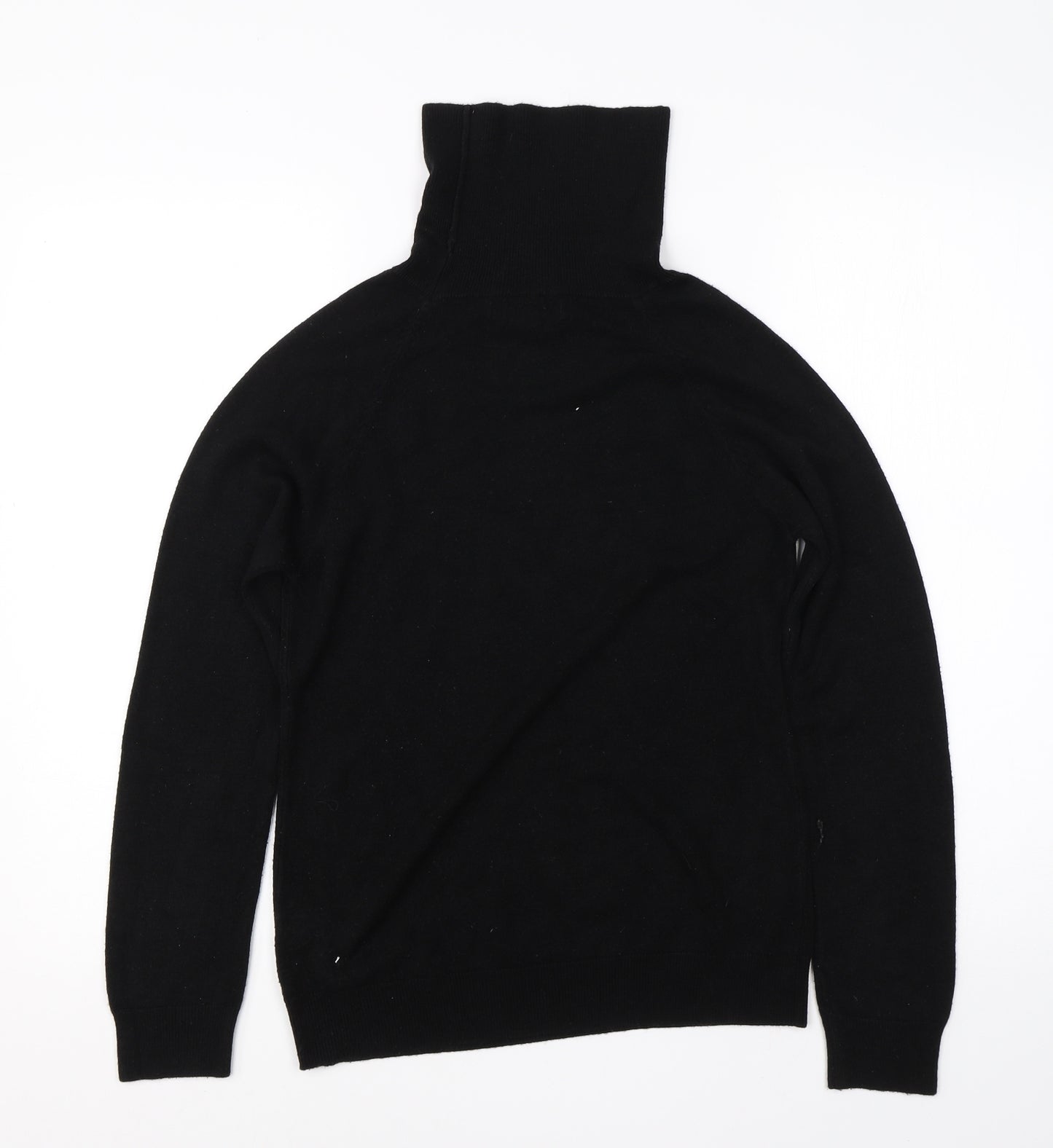 Atmosphere Womens Black Roll Neck  Acrylic Pullover Jumper Size 10