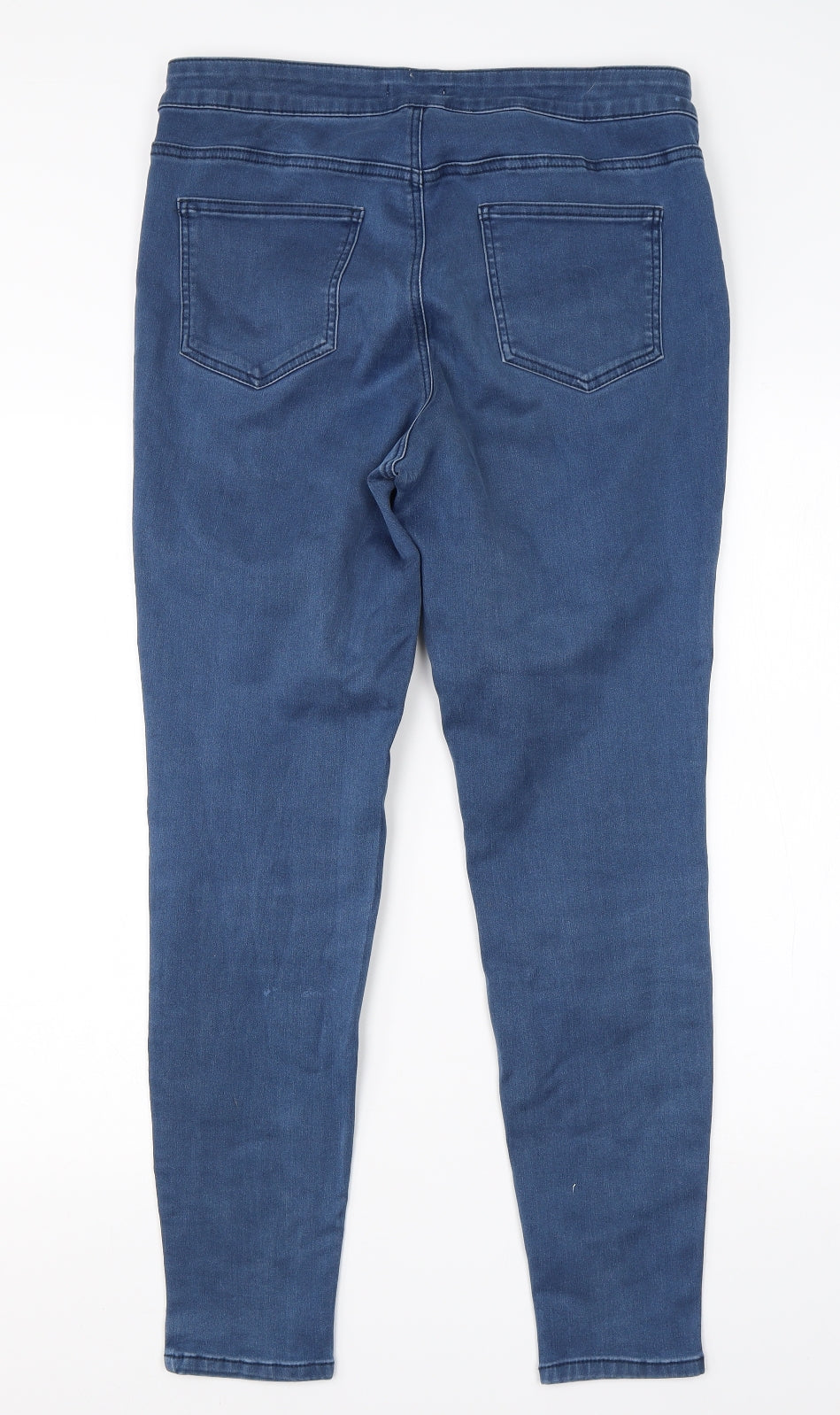 TU Womens Blue  Cotton Jegging Jeans Size 16 L27 in Regular