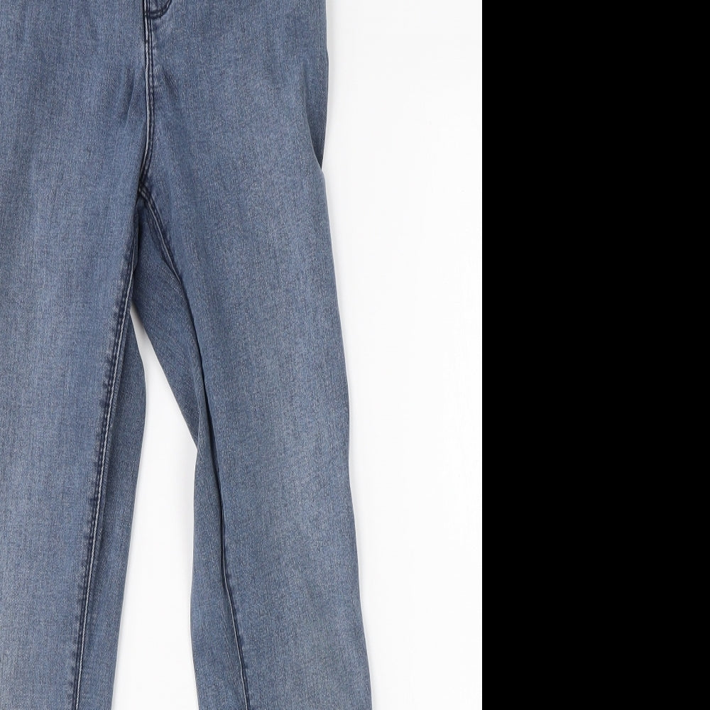 Denim Co Womens Blue  Cotton Skinny Jeans Size 12 L26 in Regular