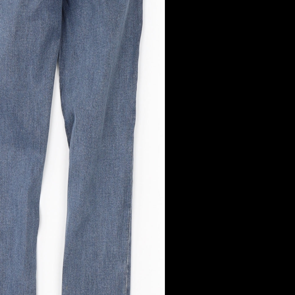 Denim Co Womens Blue  Cotton Skinny Jeans Size 12 L26 in Regular