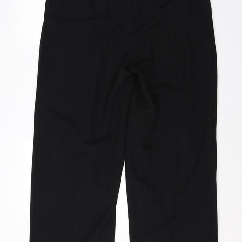 NEXT Womens Black  Viscose Dress Pants Trousers Size 16 L26 in Regular