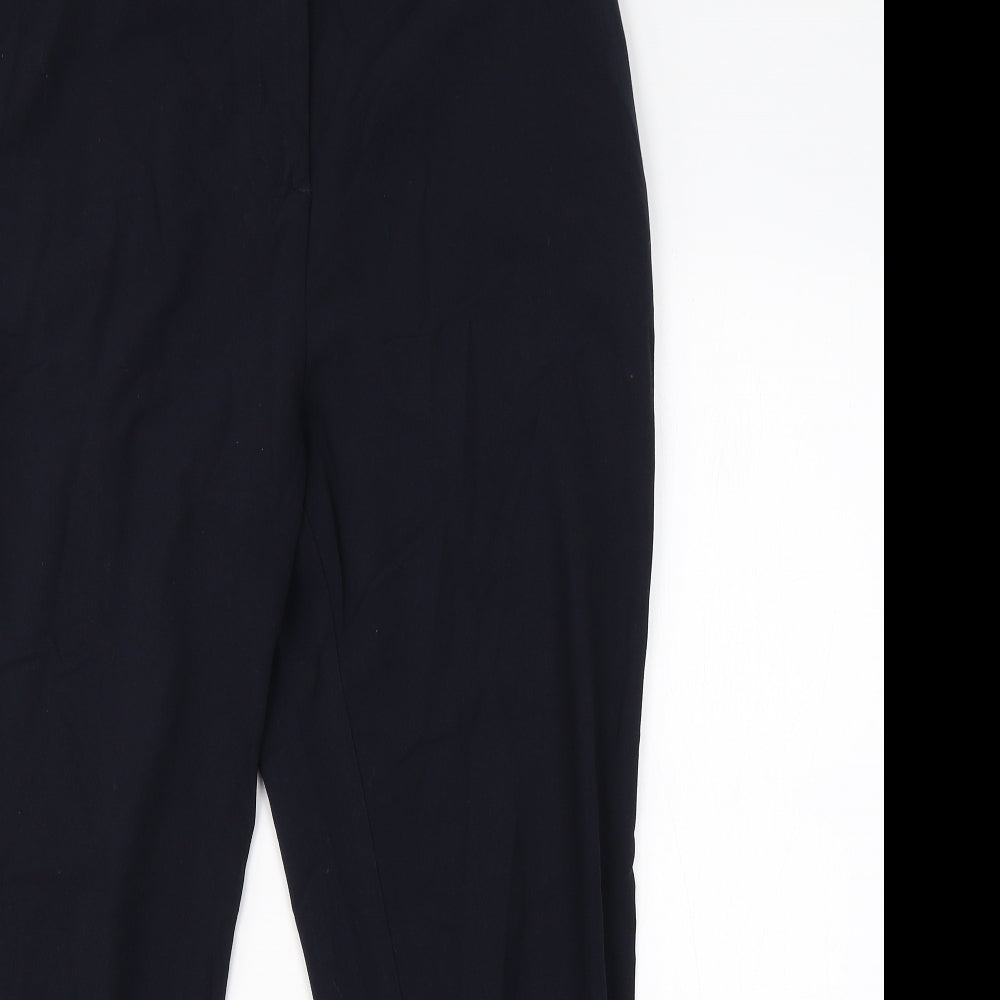 Isle Womens Blue  Viscose Dress Pants Trousers Size 16 L24 in Regular