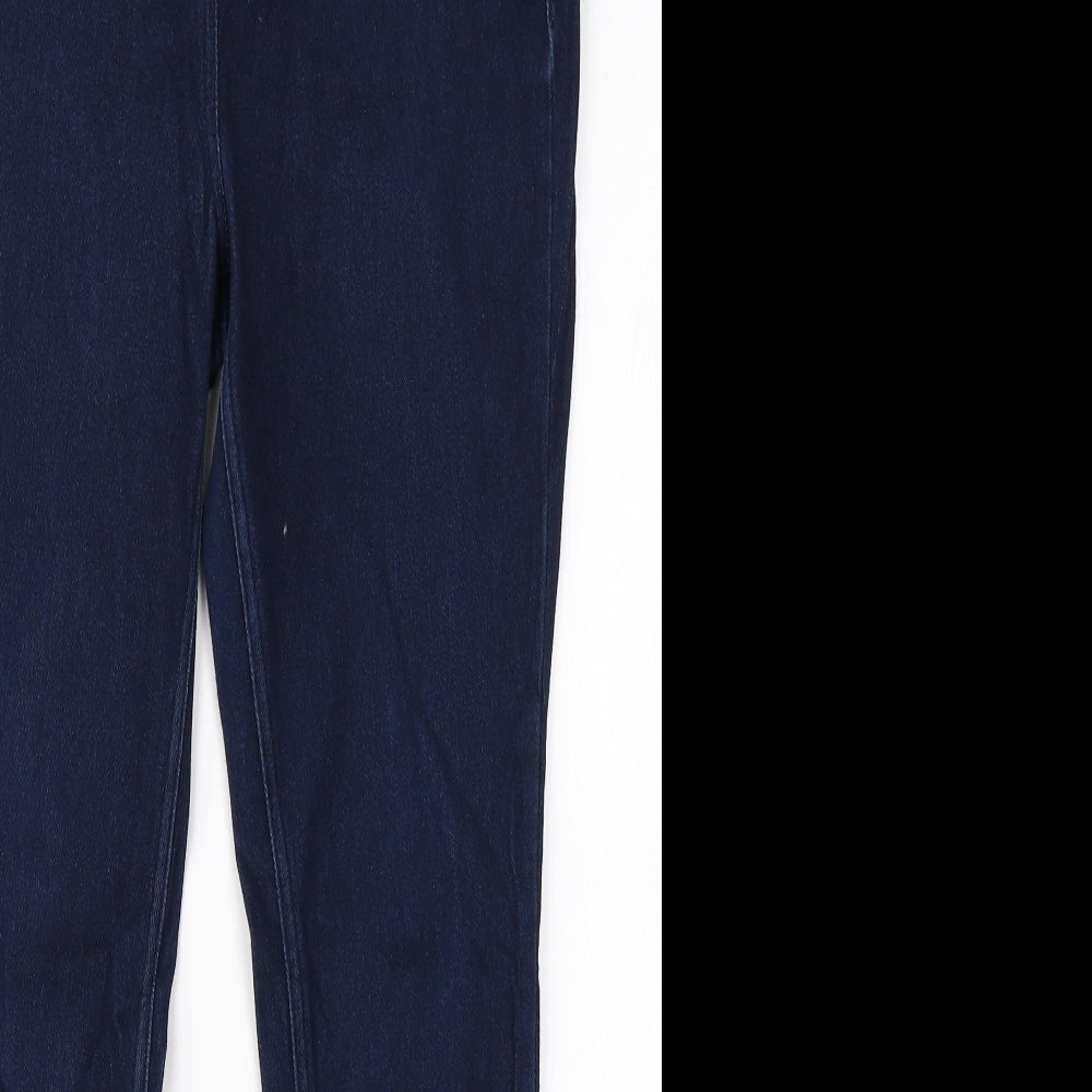 NEXT Womens Blue  Cotton Jegging Jeans Size 10 L25 in Regular