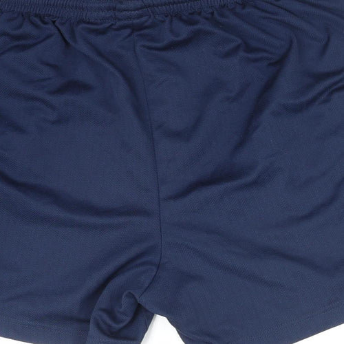 Nike Mens Blue  Polyester Sweat Shorts Size L  Regular