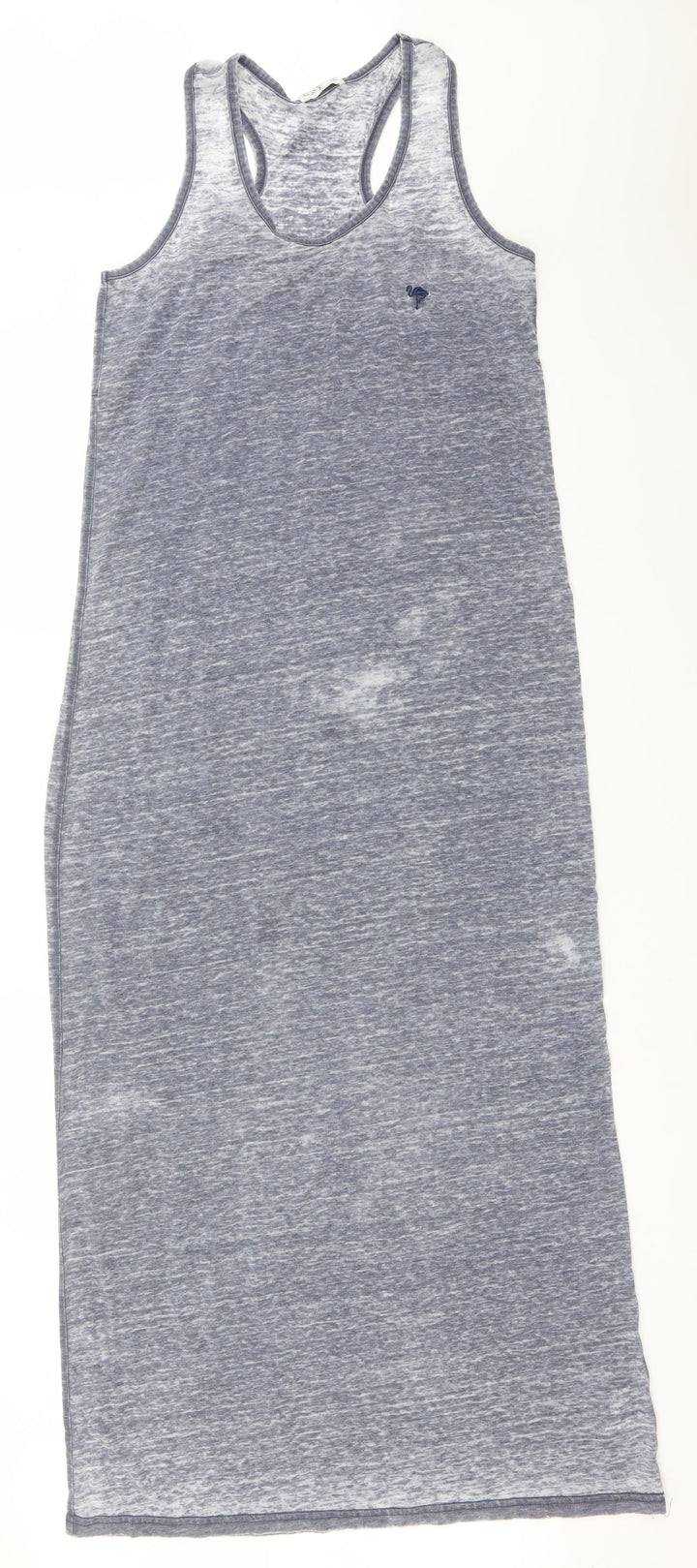 Brave Soul Womens Blue  Cotton Pencil Dress  Size S  Round Neck