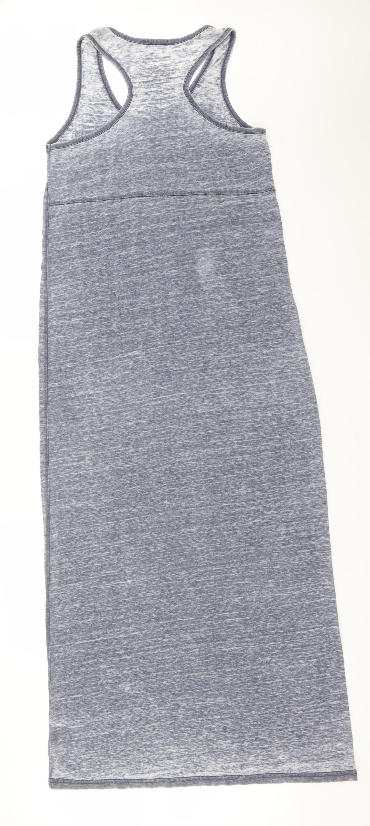 Brave Soul Womens Blue  Cotton Pencil Dress  Size S  Round Neck