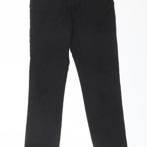 George Boys Black  Polyester Dress Pants Trousers Size 11-12 Years  Regular