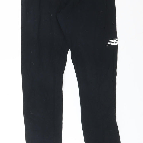 New Balance Womens Black  Cotton  Leggings Size M L29 in