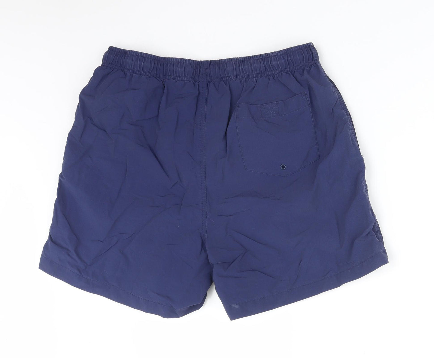 F&F Mens Blue  Nylon Bermuda Shorts Size L  Regular