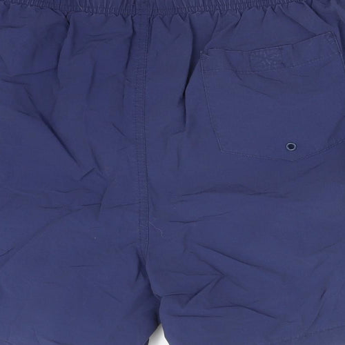 F&F Mens Blue  Nylon Bermuda Shorts Size L  Regular