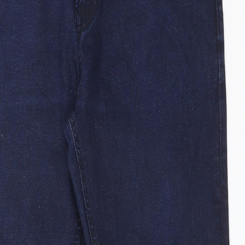 NEXT Mens Blue  Cotton Straight Jeans Size 36 L31 in Slim