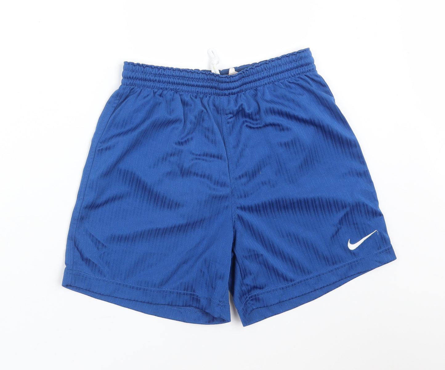 Nike Boys Blue  Polyester Sweat Shorts Size 12-13 Years  Regular