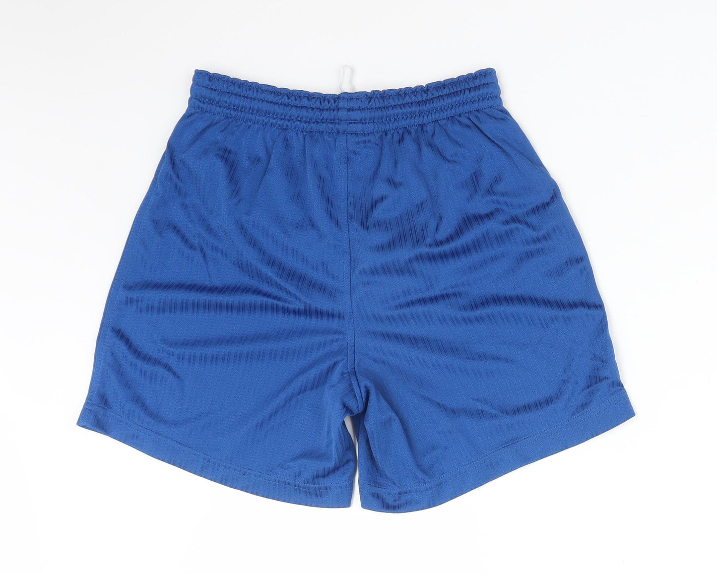Nike Boys Blue  Polyester Sweat Shorts Size 12-13 Years  Regular