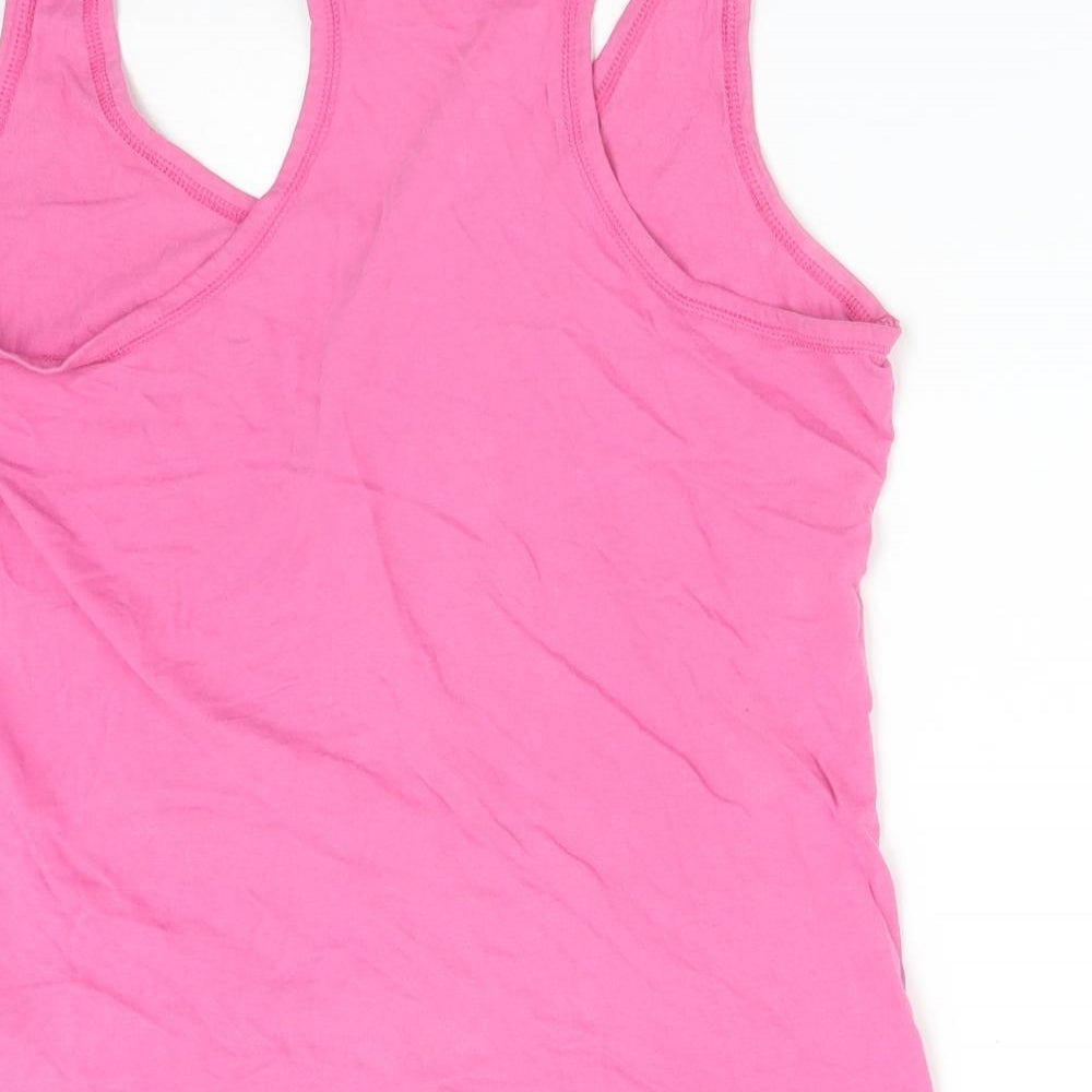 George Womens Pink Solid Cotton  Pyjama Top Size 14   - LOVE SLEEP SINCE 1986