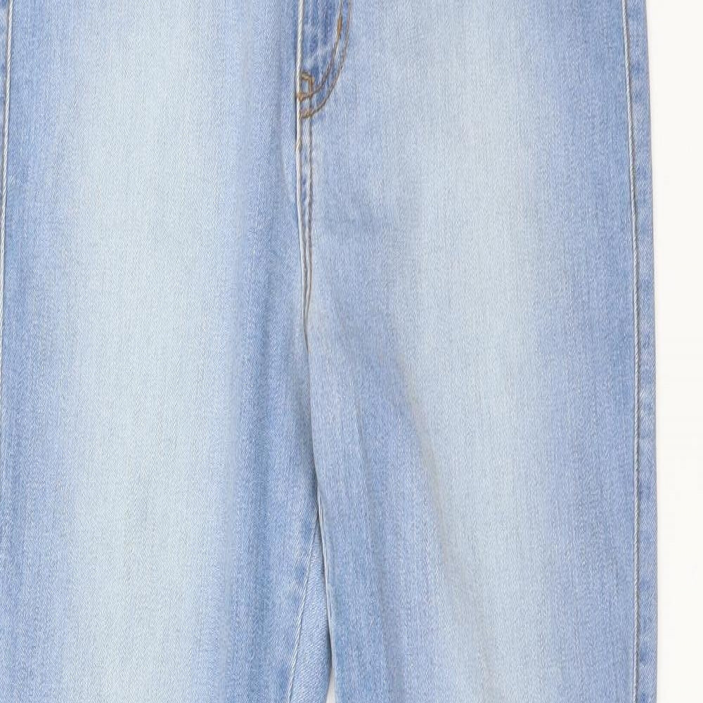 FASHION NOVE Womens Blue  Cotton Skinny Jeans Size 29 L30 in Regular