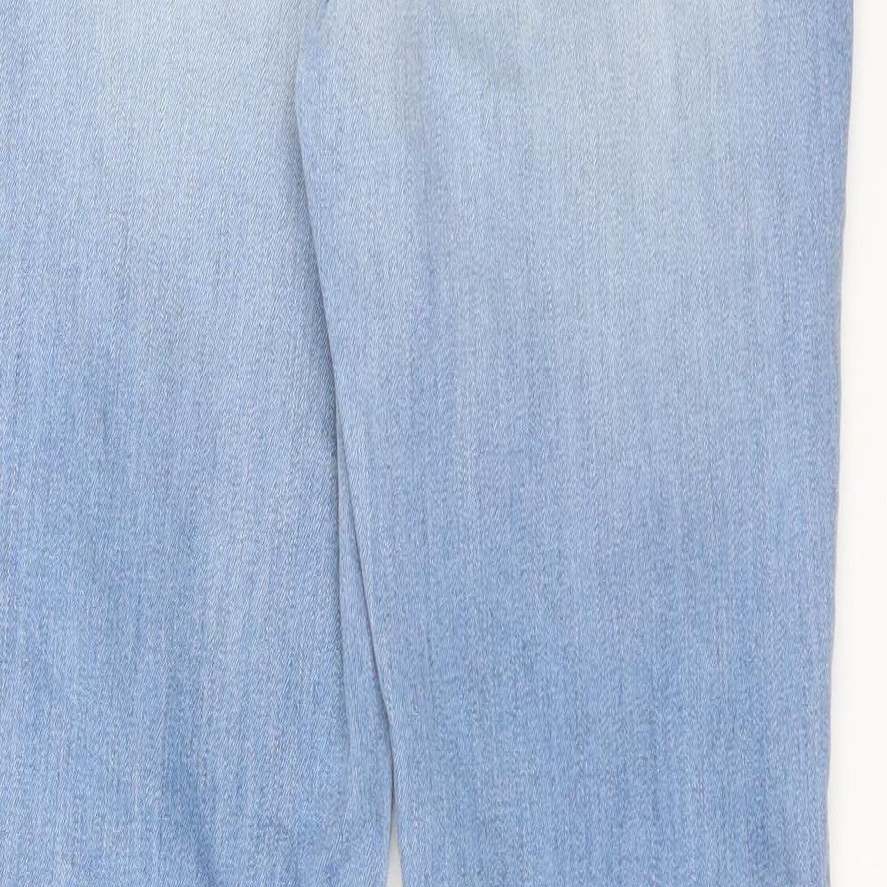 FASHION NOVE Womens Blue  Cotton Skinny Jeans Size 29 L30 in Regular