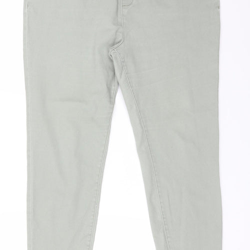 George Womens Green  Cotton Jegging Jeans Size 20 L28 in Regular